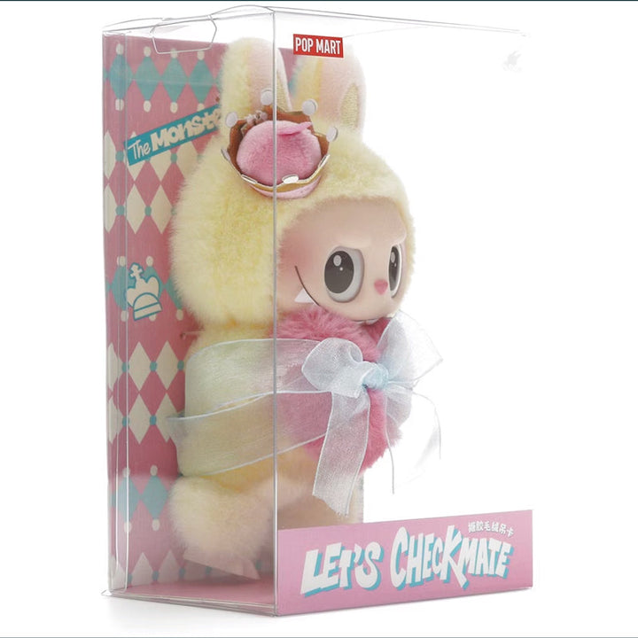 Pop Mart Labubu The Monsters Let's Checkmate Series Vinyl Plush Hanging Card