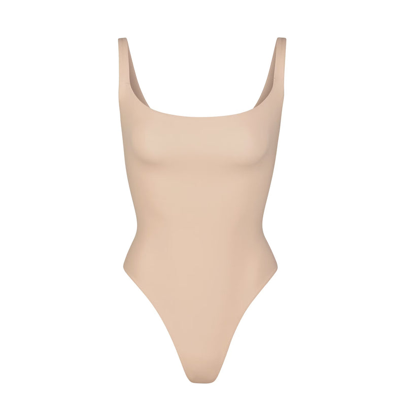 SKIMS Fits Everybody Square Neck Stretch Jersey Body