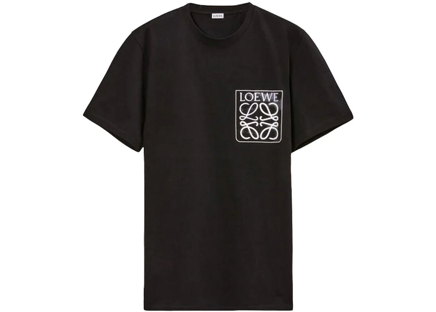 LOEWE Anagram Fake Pocket T-Shirt Black/White