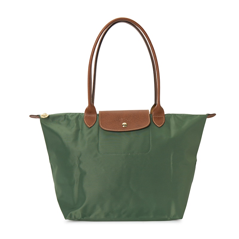 Longchamp Le Pliage L Shoulder Bag Green
