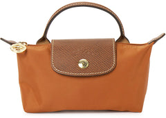 Longchamp Le Pliage Pouch Tote Bag Brick