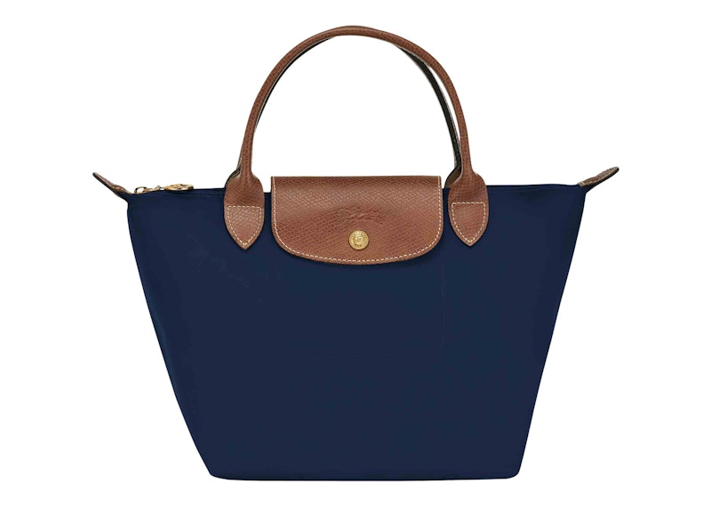 Longchamp Le Pliage Top Handle Bag S Navy