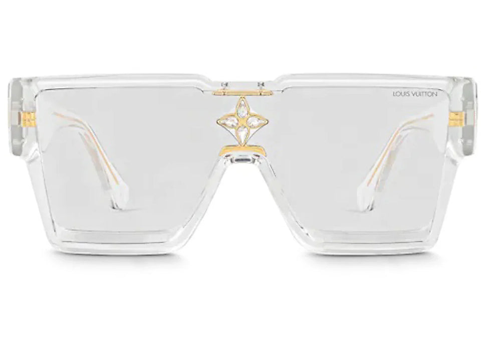 Louis Vuitton Cyclone Sunglasses Transparent