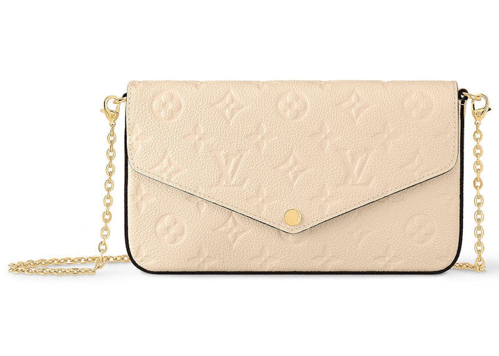Louis Vuitton Felicie Pochette Cream