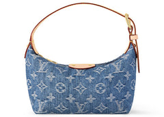 Louis Vuitton Hills Pochette Monogram Denim Blue