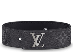 Louis Vuitton LV Slim Bracelet Monogram Eclipse Black