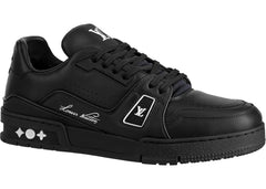 Louis Vuitton Lv Trainer Black Wool