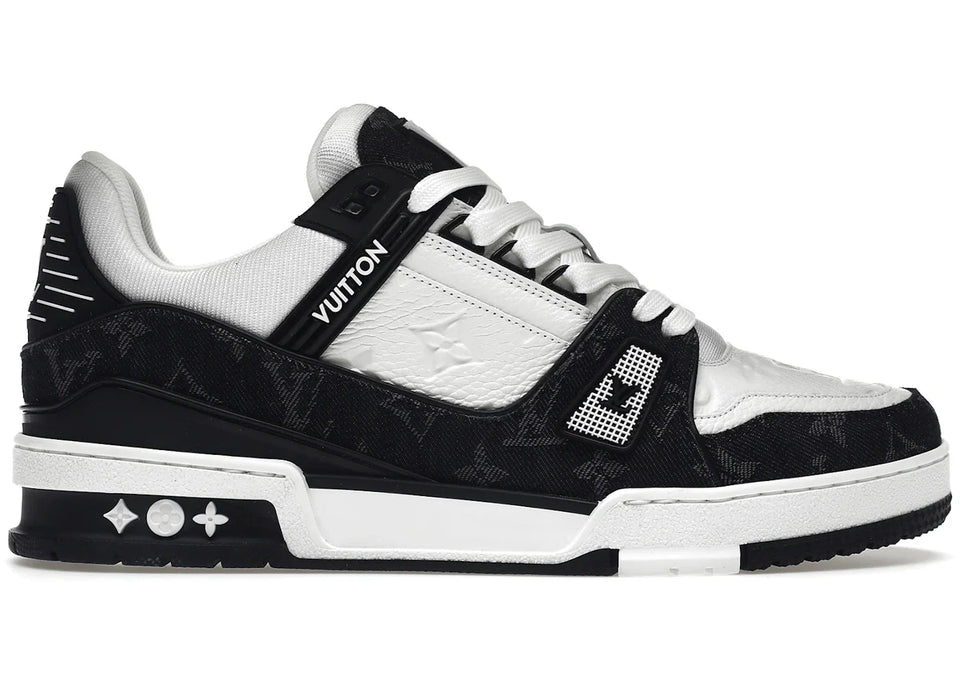 Louis Vuitton Lv Trainer White Black