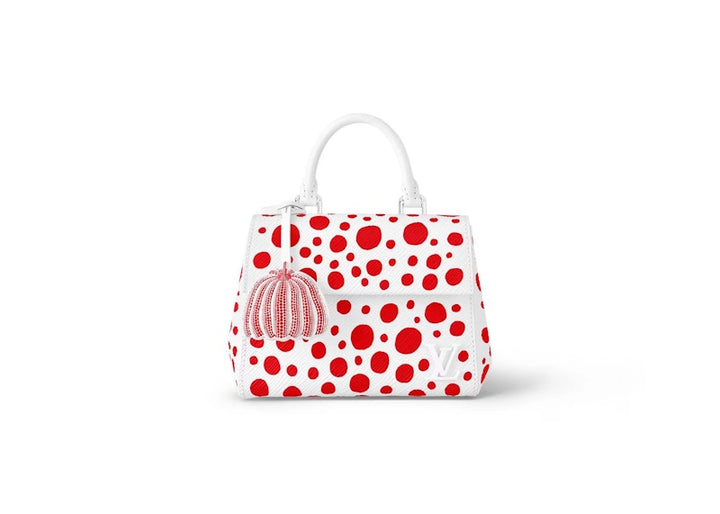 Louis Vuitton Lv x Yk Cluny Mini White/Red