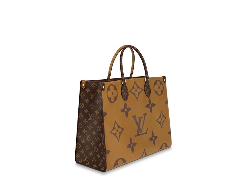 Louis Vuitton Onthego Monogram Giant Reverse Brown