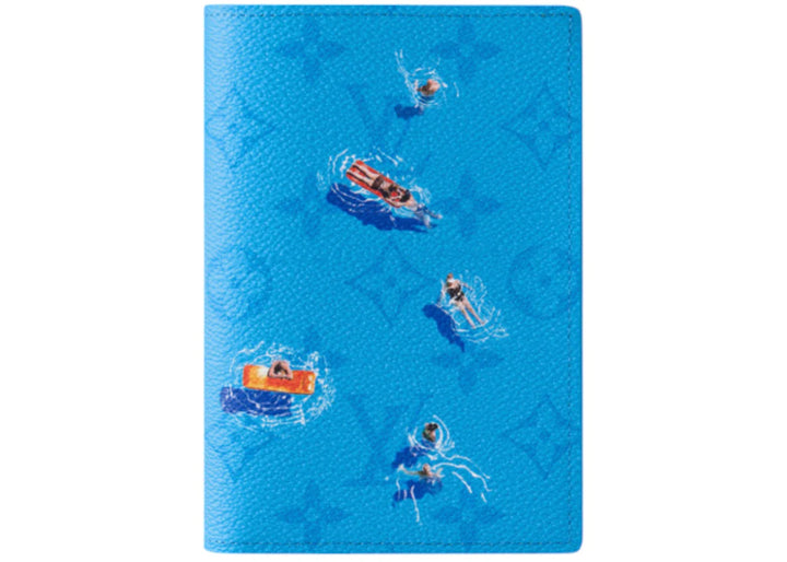 Louis Vuitton Pool Passport Cover Blue Lagoon