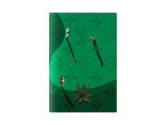 Louis Vuitton Golf Passport Cover Green