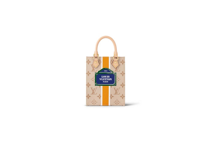 Louis Vuitton Petit Sac Plat Beige/Ocher