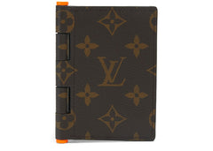 Louis Vuitton Pocket Organizer Monogram Solar Ray Orange Brown