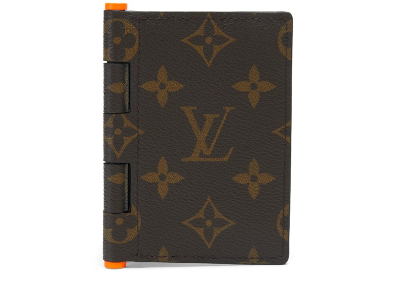 Louis Vuitton Pocket Organizer Monogram Solar Ray Orange Brown