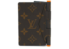 Louis Vuitton Pocket Organizer Monogram Solar Ray Orange Brown