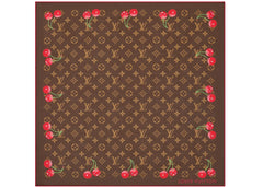Louis Vuitton x Takashi Murakami Monogram Cherry Square 55 Brown
