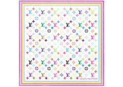Louis Vuitton x Takashi Murakami Square 55 White Multicolored