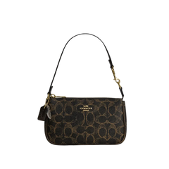Coach Nolita 19 In Loved Signature Canvas With Charms Gold Brown