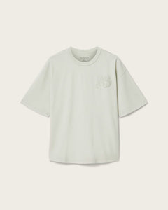 ALL SAINTS Insignia Short Sleeve Cotton Sea Green T-Shirt