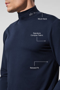 ALO Yoga Conquer Reform Mock Neck Long Sleeve