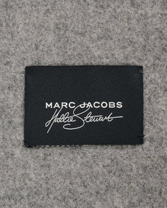 Marc Jacobs Marc Jacobs Hattie Stewart x Marc Jacobs Daisy Wool Scarf Grey Multi Grey Multi