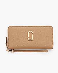 Marc Jacobs Marc Jacobs The Pebble J Marc Continental Wallet Camel Camel