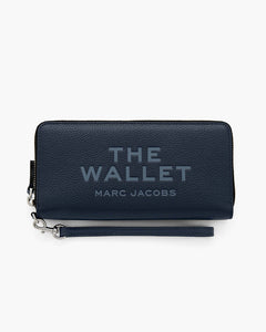 Marc Jacobs Marc Jacobs The Leather Continental Wallet Blue Sea Blue Sea