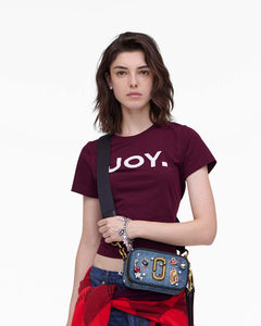 Marc Jacobs Marc Jacobs The Trinket Charm Denim Snapshot Medium Wash Multi Medium Wash Multi