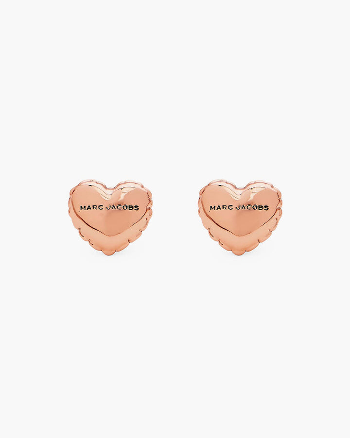 Marc Jacobs Marc Jacobs Balloon Heart Earrings Antique Rose Gold Antique Rose Gold