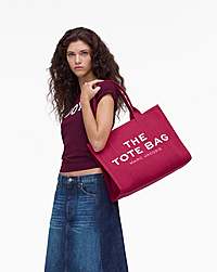 Marc Jacobs Marc Jacobs The Canvas Large Tote Bag Raspberry Pink Raspberry Pink