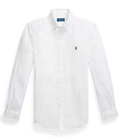 Polo Ralph Lauren White Custom Fit Shirt
