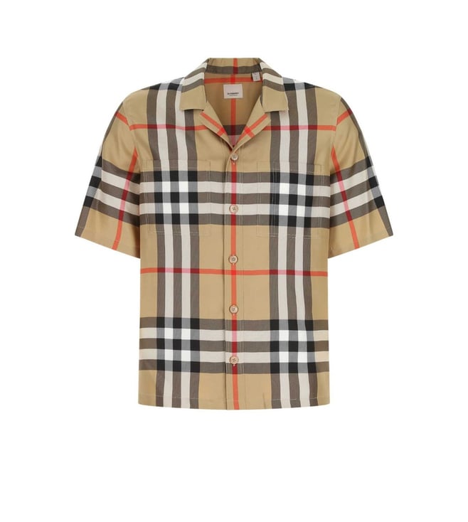 Burberry Beige Nova Check Shirt