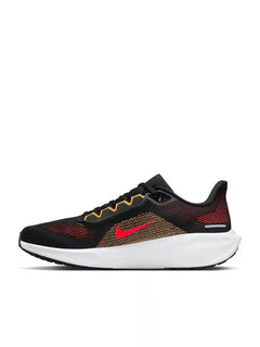 Nike Men's Air Zoom Pegasus 41 Black & Bright Crimson Running Shoes