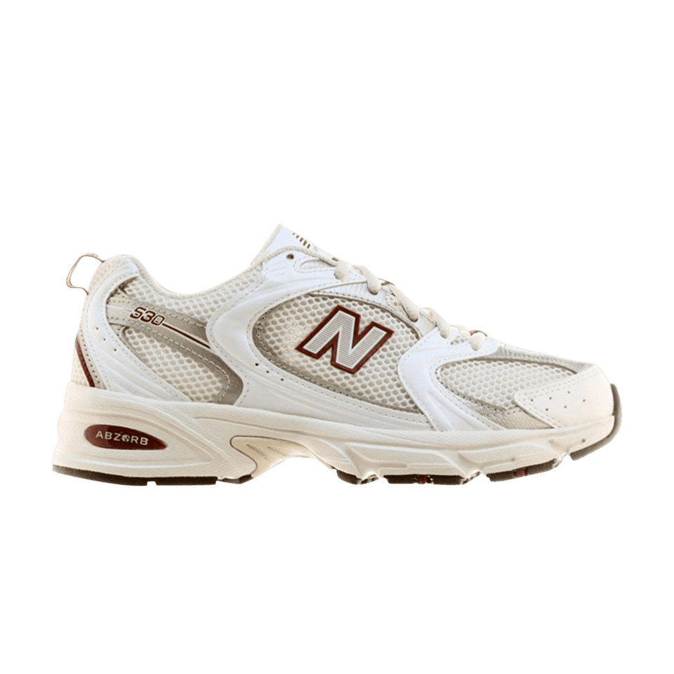 New Balance 530 Sea Salt Mercury Red