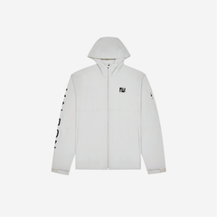 Malbon Performance Full Zip Shell Jacket Silver