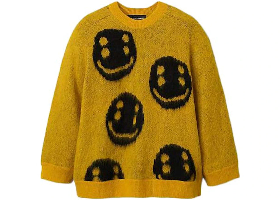 Marc Jacobs x Cactus Plant Flea Market Smiley Sweater Yellow/Black