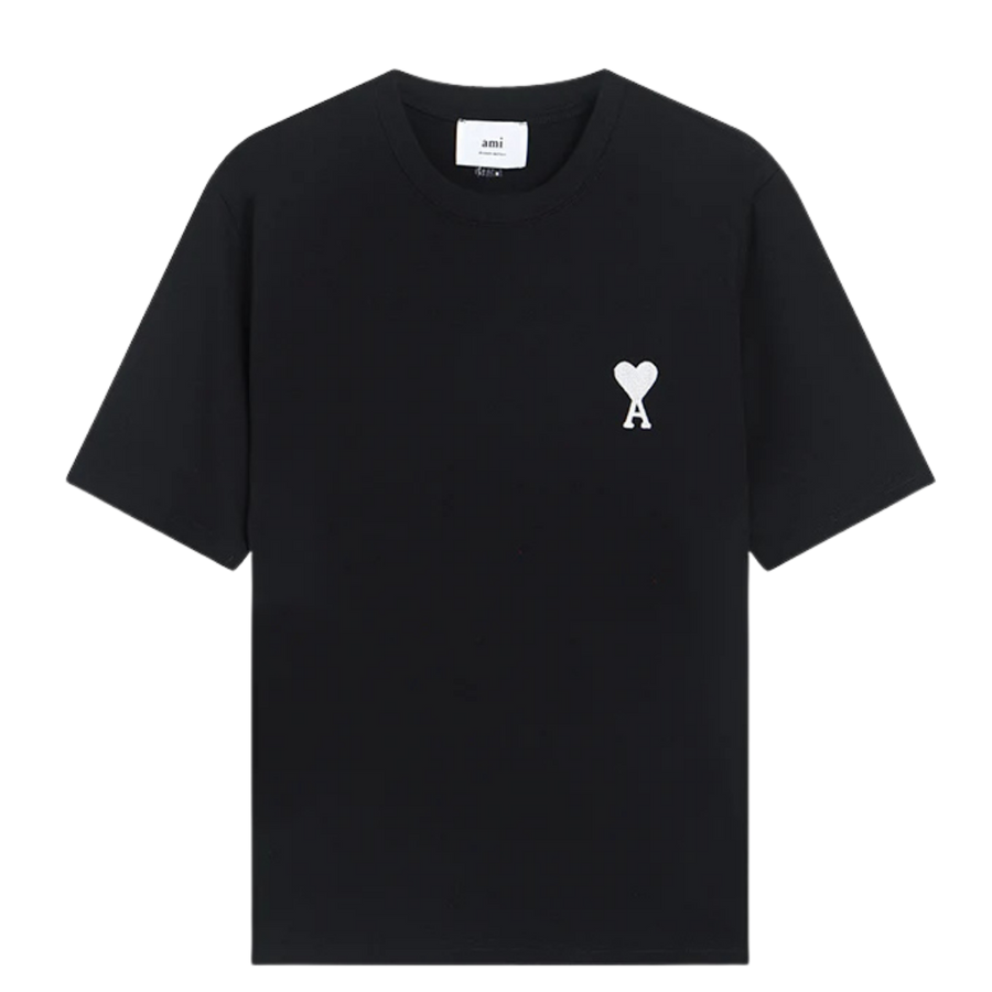 AMI Paris Ami de Coeur T-Shirt Black