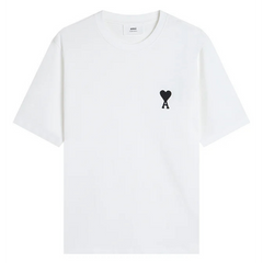 AMI Paris Ami de Coeur T-Shirt White
