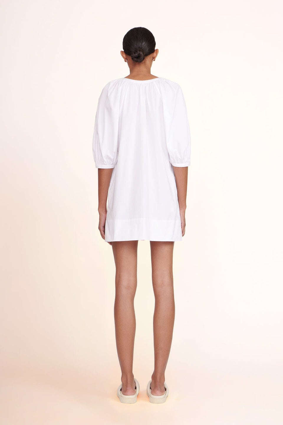 MINI VINCENT DRESS WHITE