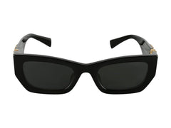 Miu Miu Glimpse Sunglasses Slate Gray (0MU 09WS 1AB5S0)