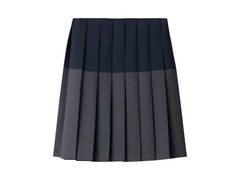 Miu Miu Kid Mohair Skirt Hematite/Navy