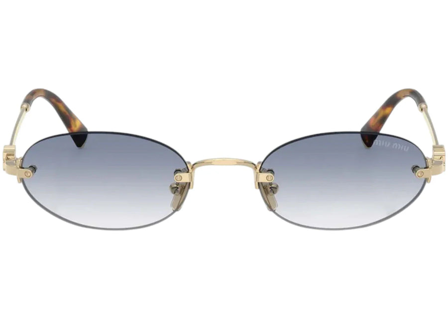 Miu Miu Logo Sunglasses Indigo (0MU A54S ZVN80O)