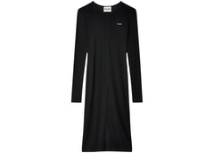 Miu Miu Silk Jersey Dress Nero