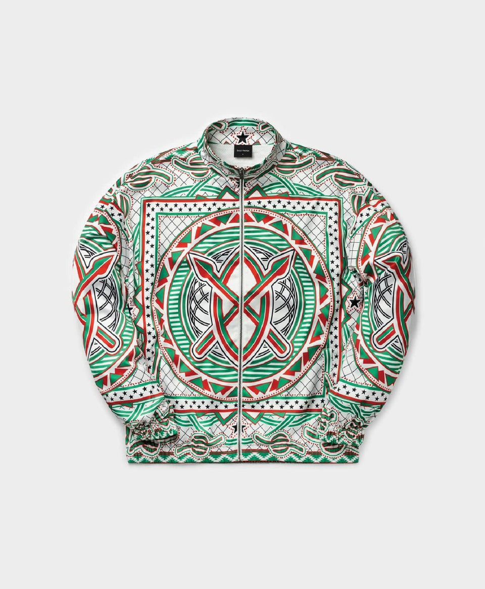 Daily Paper Green Red Moke Jacket