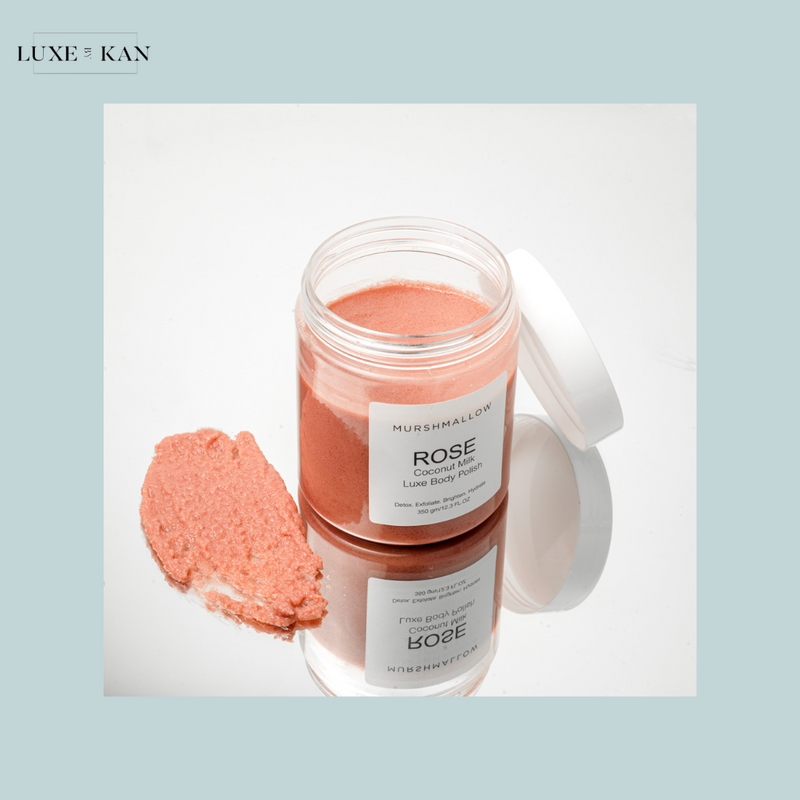 Murshmallow Rose Coconut milk Body Polish 350g