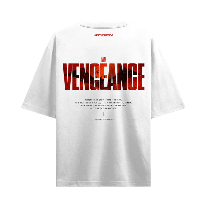 Myugen Vengeance Oversized T-Shirt White