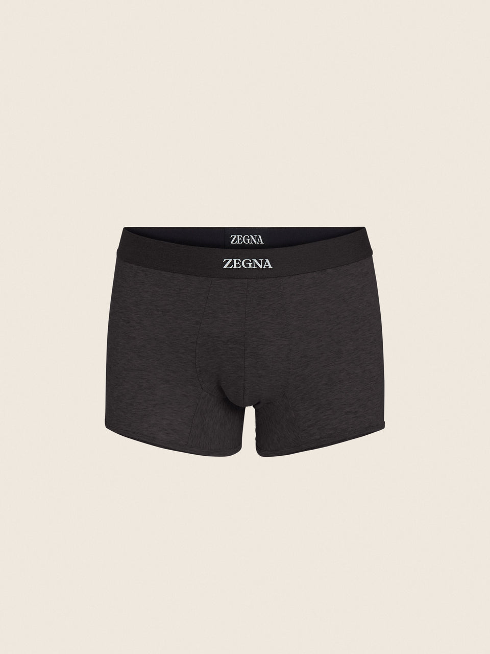 Zegna Black Cotton Trunks