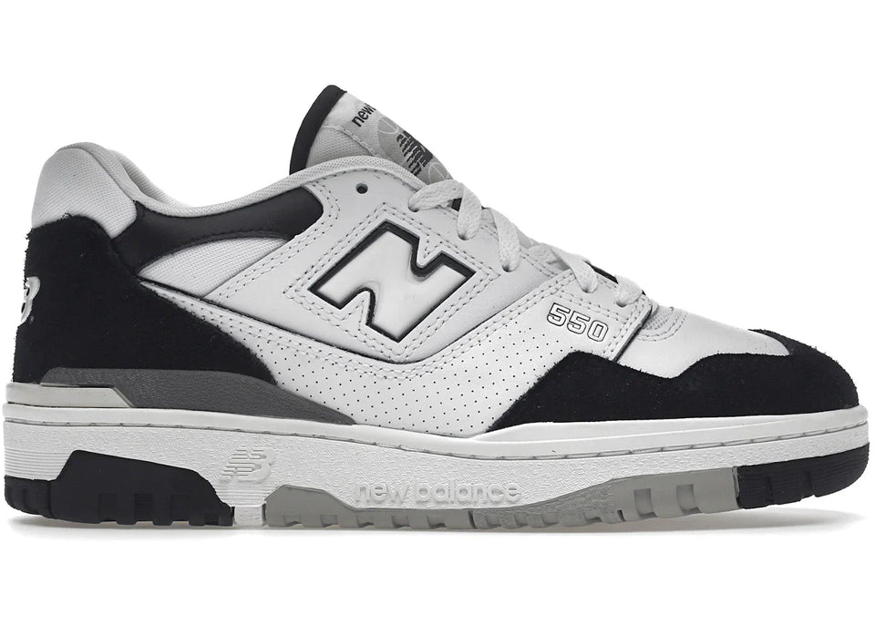 New Balance 550 White Black Rain Cloud