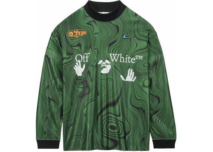 Nike x Off-White Allover Print Jersey Kelly Green